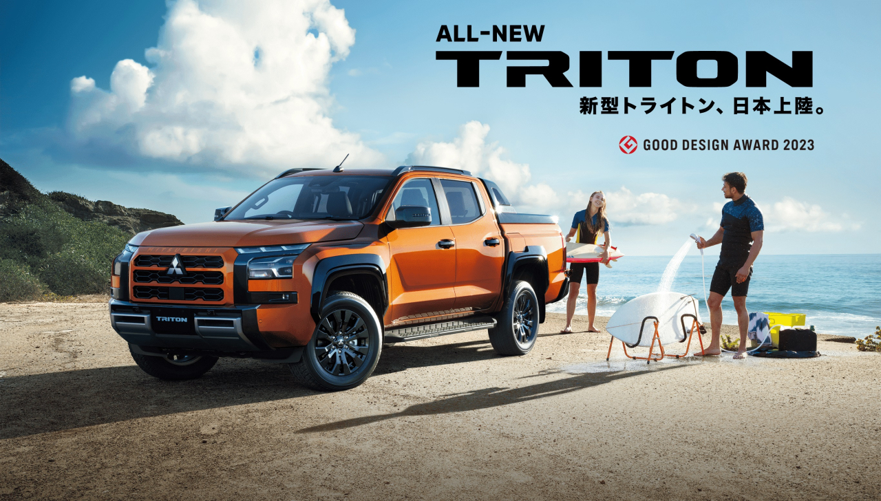 【ALL-NEW TRITON】新型トライトン、日本上陸